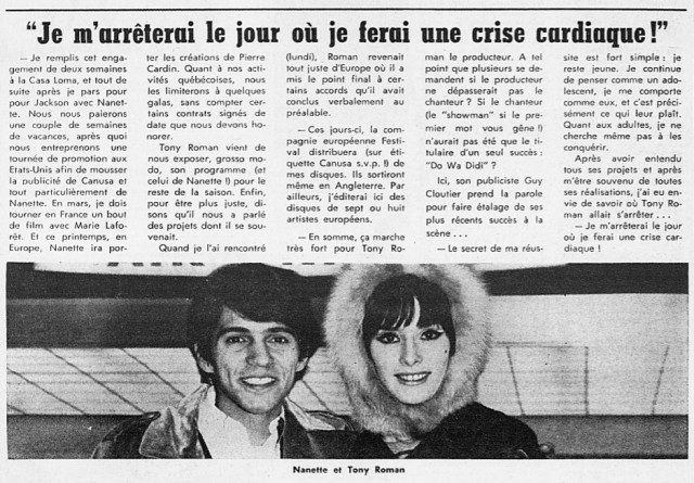 Petit Journal, mars 1967.