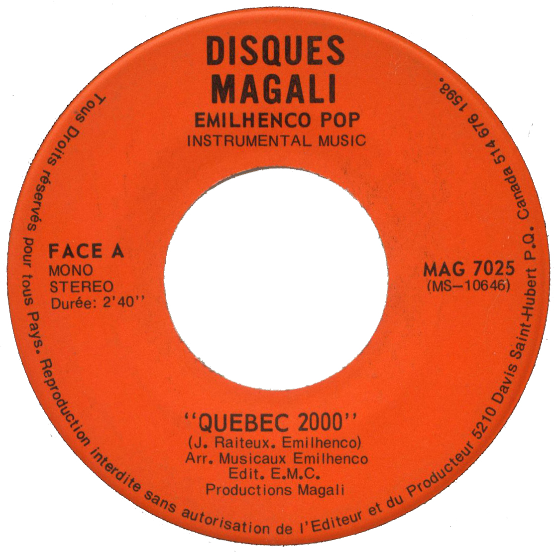 Emilhenco Pop – Du hard rock pour les Jeux Olympiques de 1976 à Montréal.
